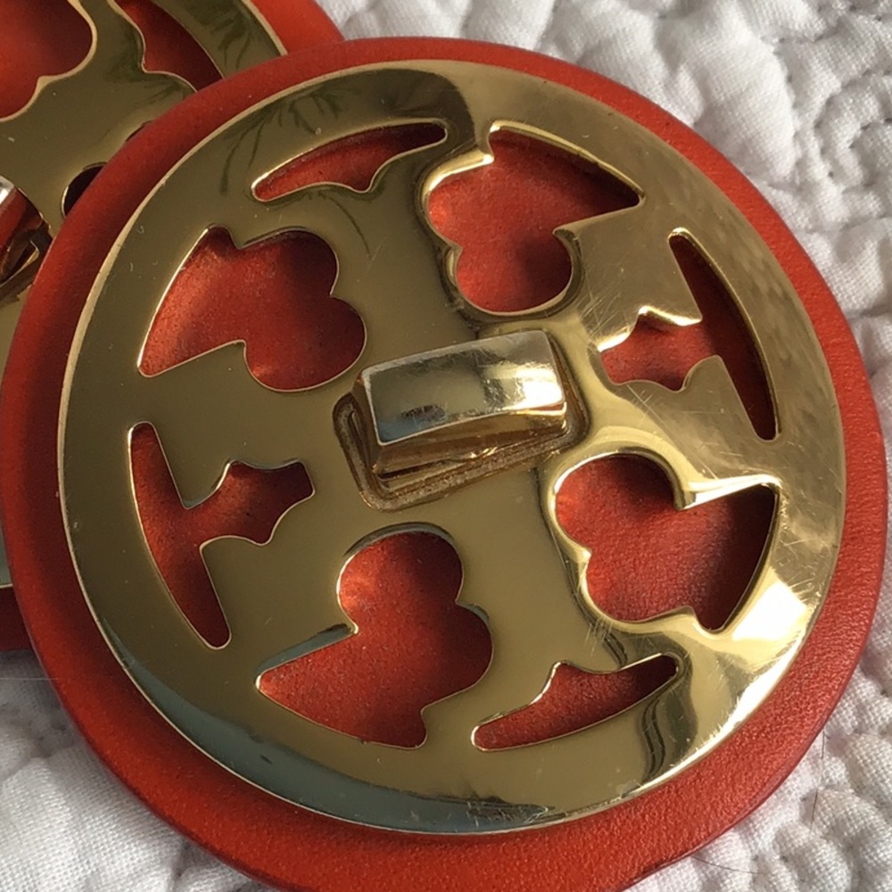 Gold and Orange Decorative Medallions - Picture 2 of 8